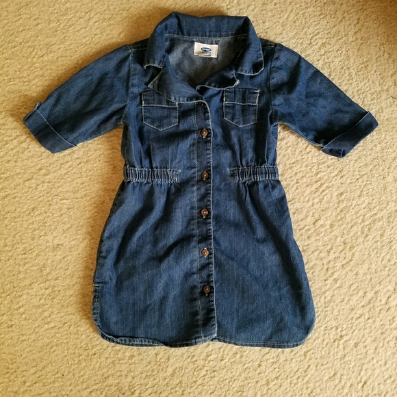 Denim shirt dress - Picture 1 of 3